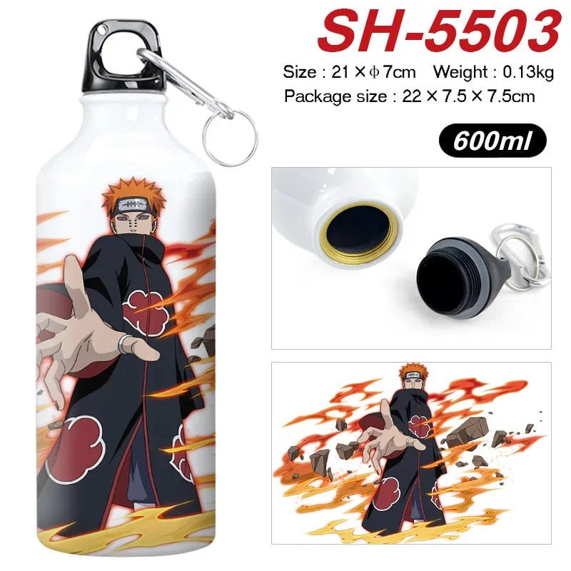 

Naruto Anime Peripheral Sports Kettle Aluminum Pot Water Cup Two-dimensional Student Portable Portable Cup Water Cup Teacup