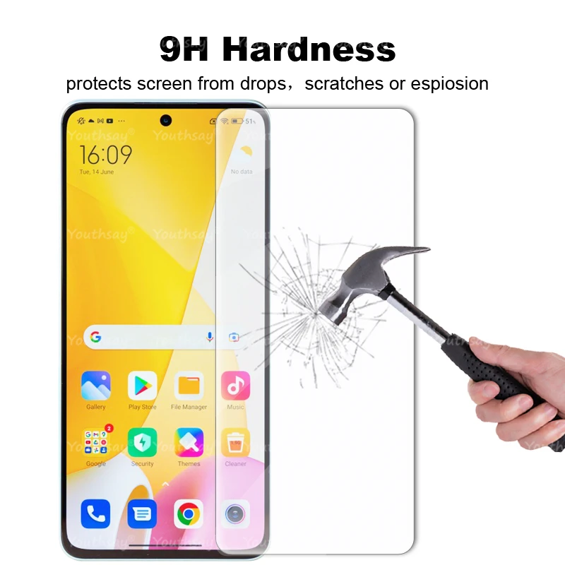 Enhanced Glass Protector and Camera Film for Xiaomi Smartphones - Premium Tempered Glass