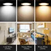 6/8/12pcs Led Downlight 3W DC12V Ceiling Lamp Recessed Down Light Round Led Panel Light Black White Silver Dimmable Spotlight 4