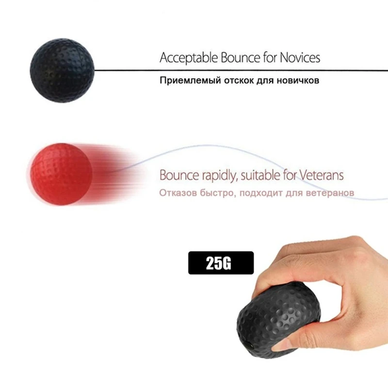 Boxing Reaction Ball Boxing Training Reflex Balls Headband React Ball Set For Child Training Boxing Workout Equipment Beginners