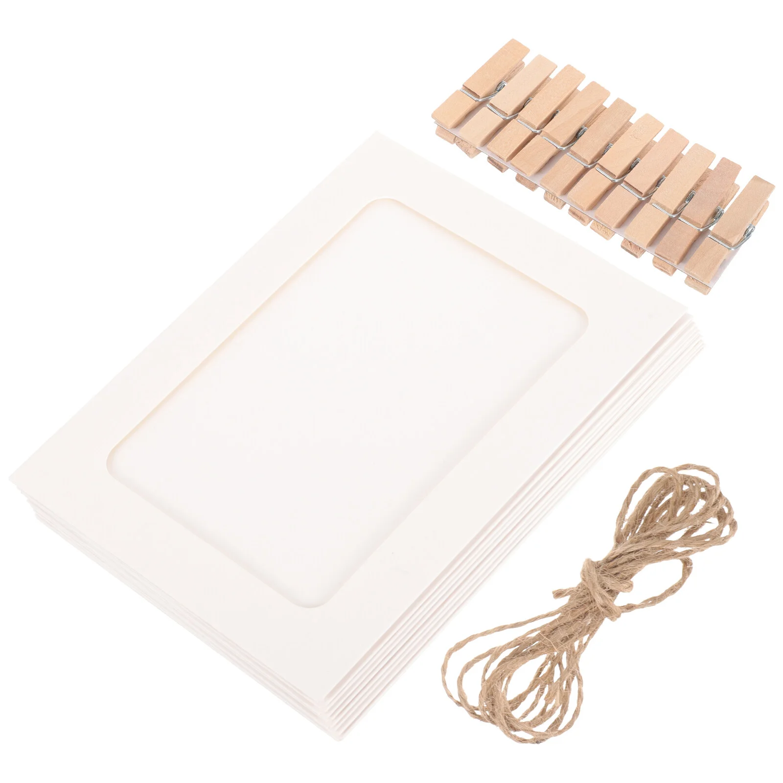 20PcsCollagePictureFrameStringPhotoDisplayFramesPaperHanging