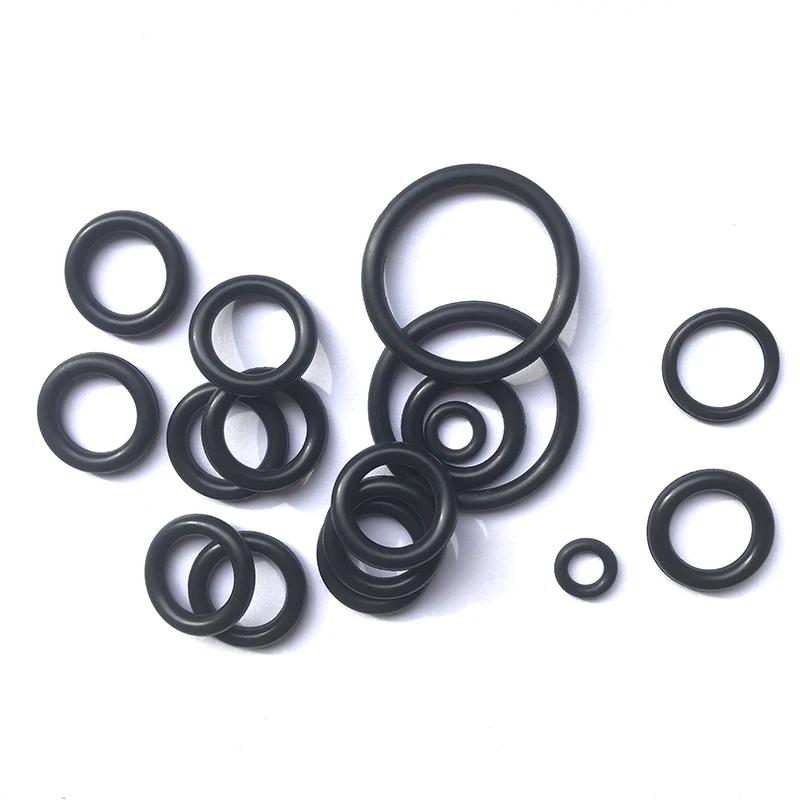 NBR Rubber O Rings Black Nitrile O-ring Thickness CS 1 1.5 2 2.4 3mm Outer Diameter 3-30mm Oil Resistance Washer