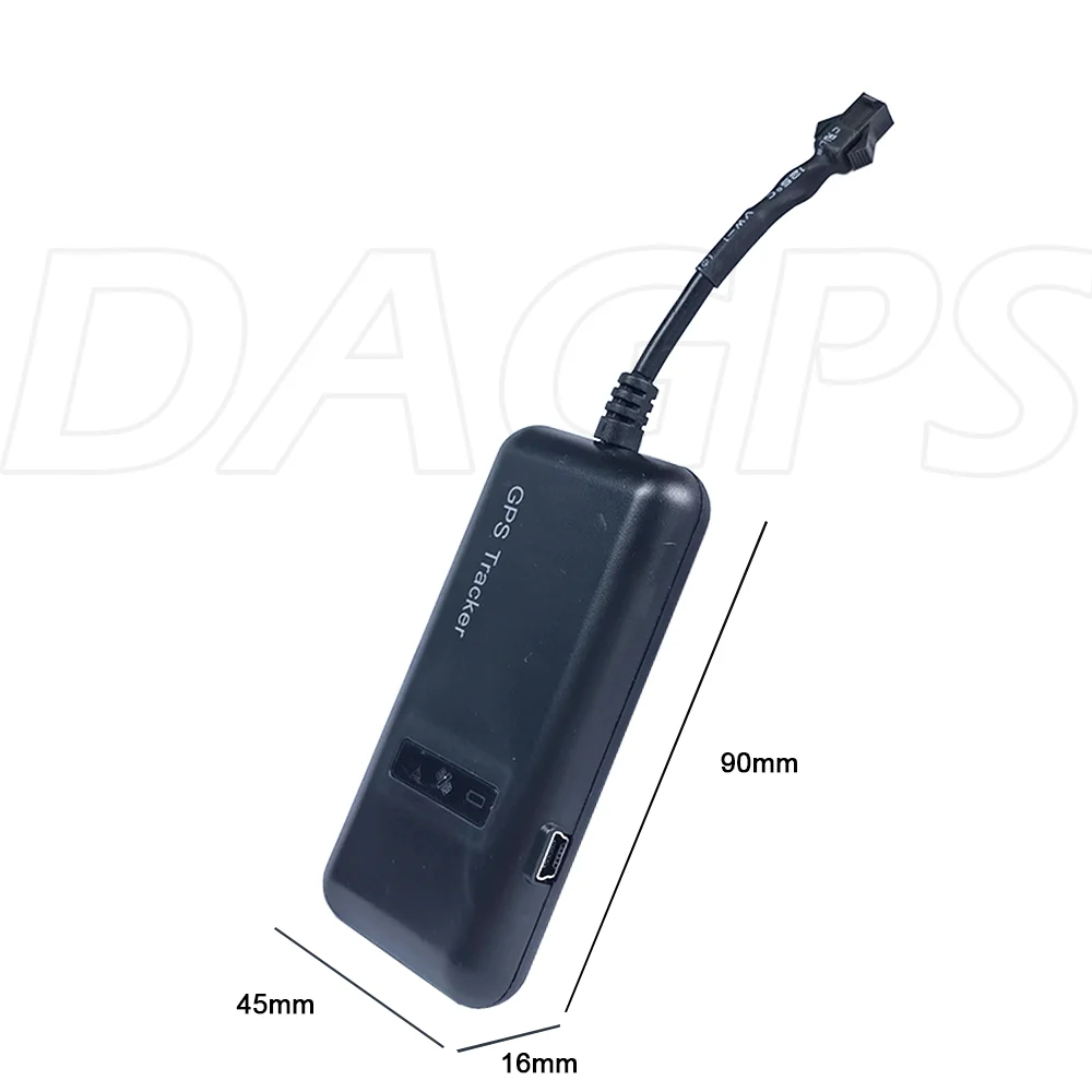 DAGPS Original Quad band Motocycle car gps tracker gt02a google link real time tracking