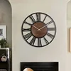Modern Retro Old Mesh Wall Clock, Round Planet, Living Room, Large, Home, Special, Cross-border, Wholesale 6