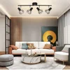 Foldable Led Track Lights Surface Mounted Spotlights Adjustable Angle Track Lighting Spot Lights for Home Kitchen Store 4