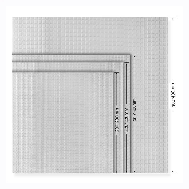 3D Printer Parts Heat Insulation Cotton 220/300/400MM Heatbed Sticker Foil  Self-adhesive Insulation Cotton For Heated Bed Plate