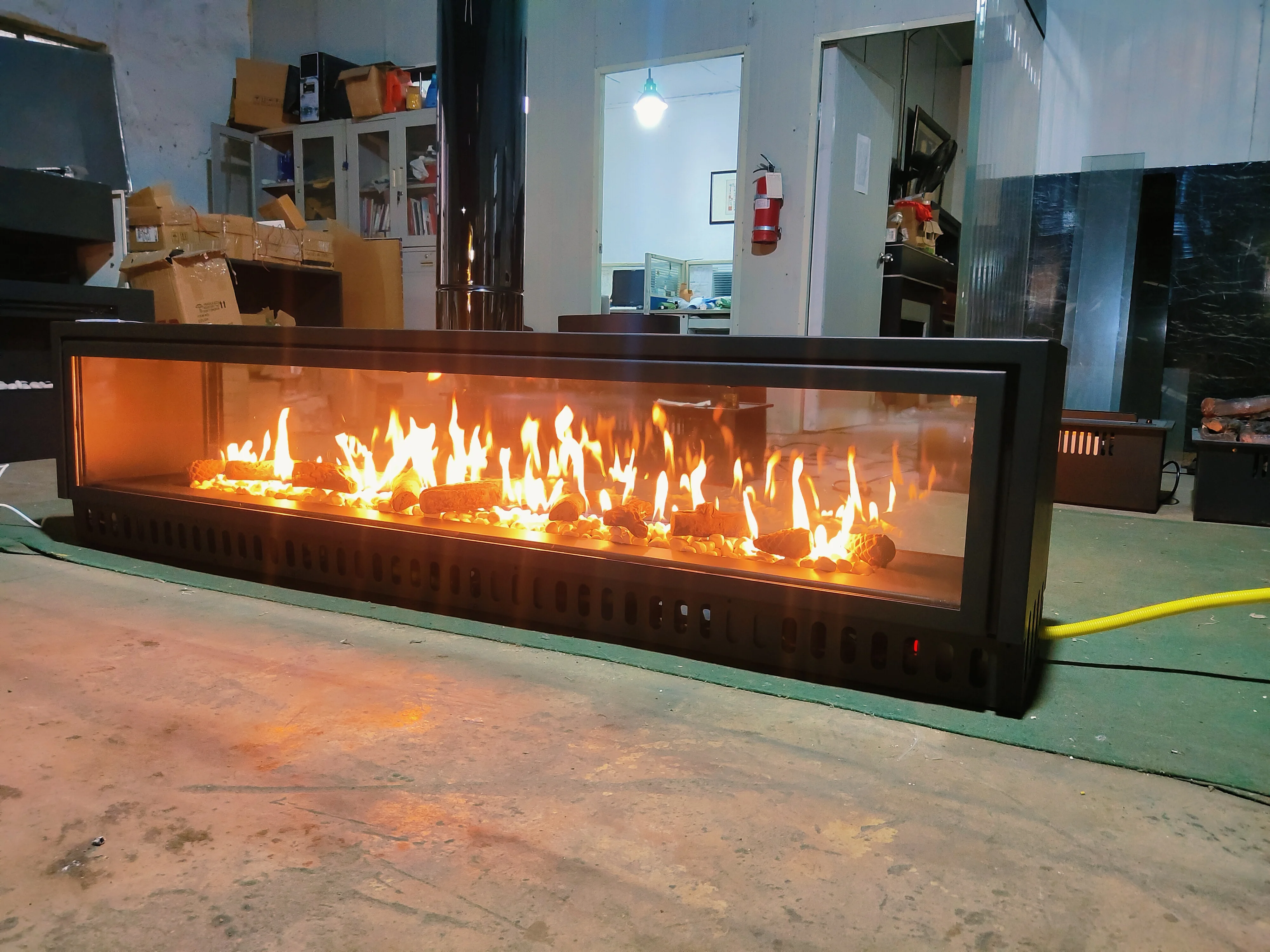 free shipping to Russia smart real fire fireplace gas fireplace  1200*400*550mm - AliExpress