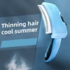HOOPET Cat Comb Hair Removal Pet Cats Hair Loss Thinning Special Cleaner Dog Combs Hair Brush Hair Get Rid of Floating Hair 4