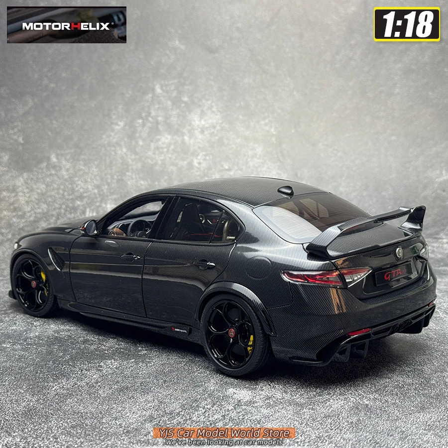 MOTORHELIX 1/18 scale New Alfa Romeo Giulia GTAm Car model Metal