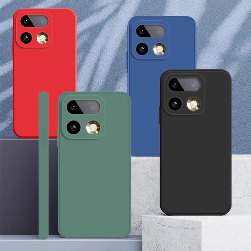 Soft Liquid Silicone Protective Phone Case - Enhanced Bumper Shield Design