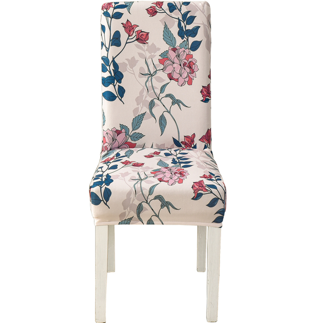 Chair Covers for Dining Room Printed Stretchable Dining Chair Slipcover Washable Removable for Kitchen Hotel,Restaurant