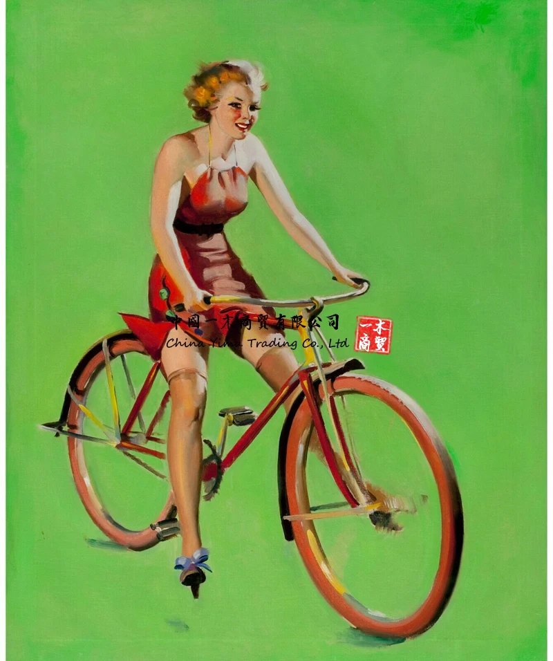 1937 постер-наклейки для девушек без прыжков Pinup армейские наклейки |