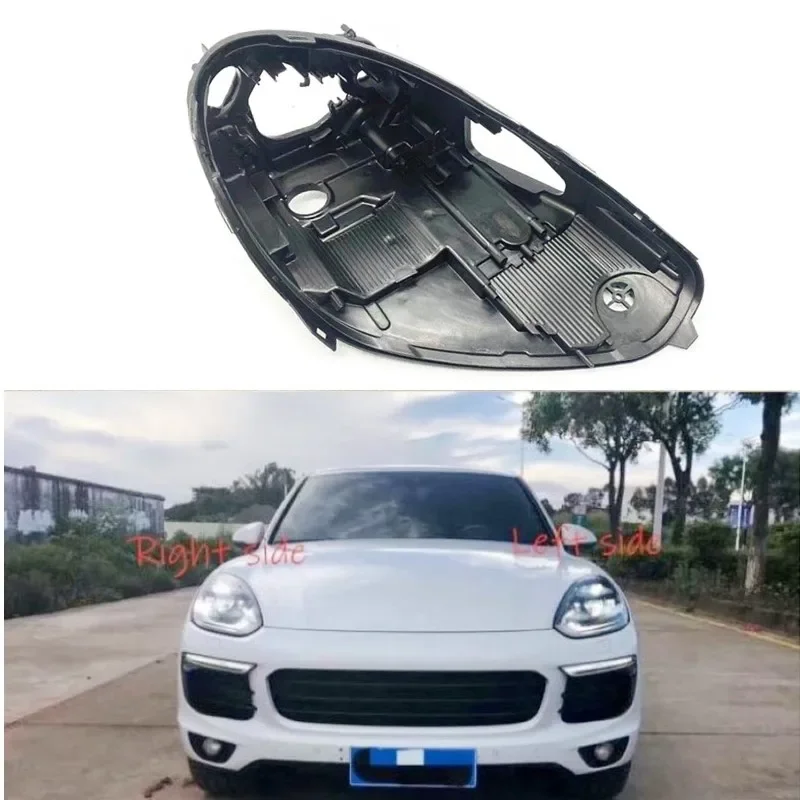 

Headlight Base for Porsche Cayenne 2015 2016 2017 Headlamp House Car Rear Base Front Auto Headlight Back House