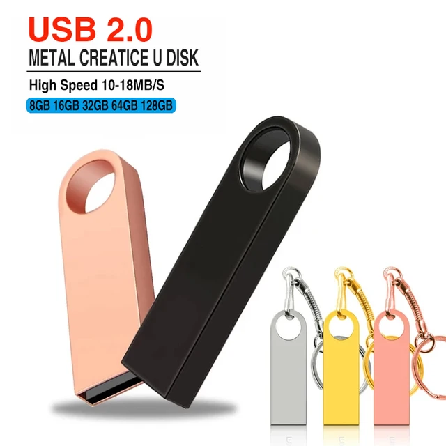 Chiavetta USB Più Veloce Di Marca Originale Al 100% 1GB 2GB 4GB 8GB 16GB 32GB 64GB 128GB Pendrive Mini Chiavette USB - Foto 8