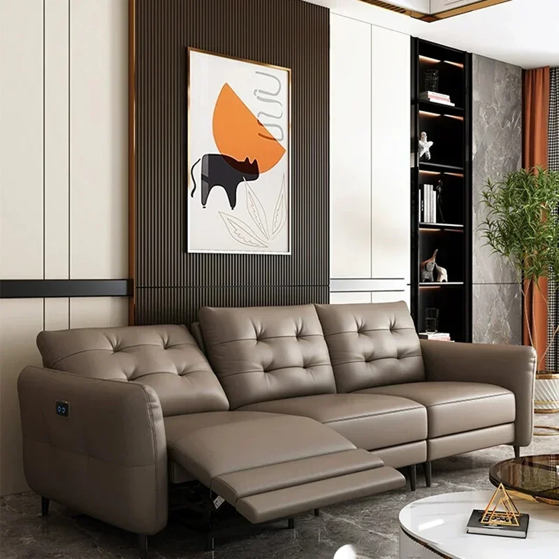 

Comfortable Electric Sofa Recliner Chair Reclining Sofa Armchair Living Room Luxury Furniture