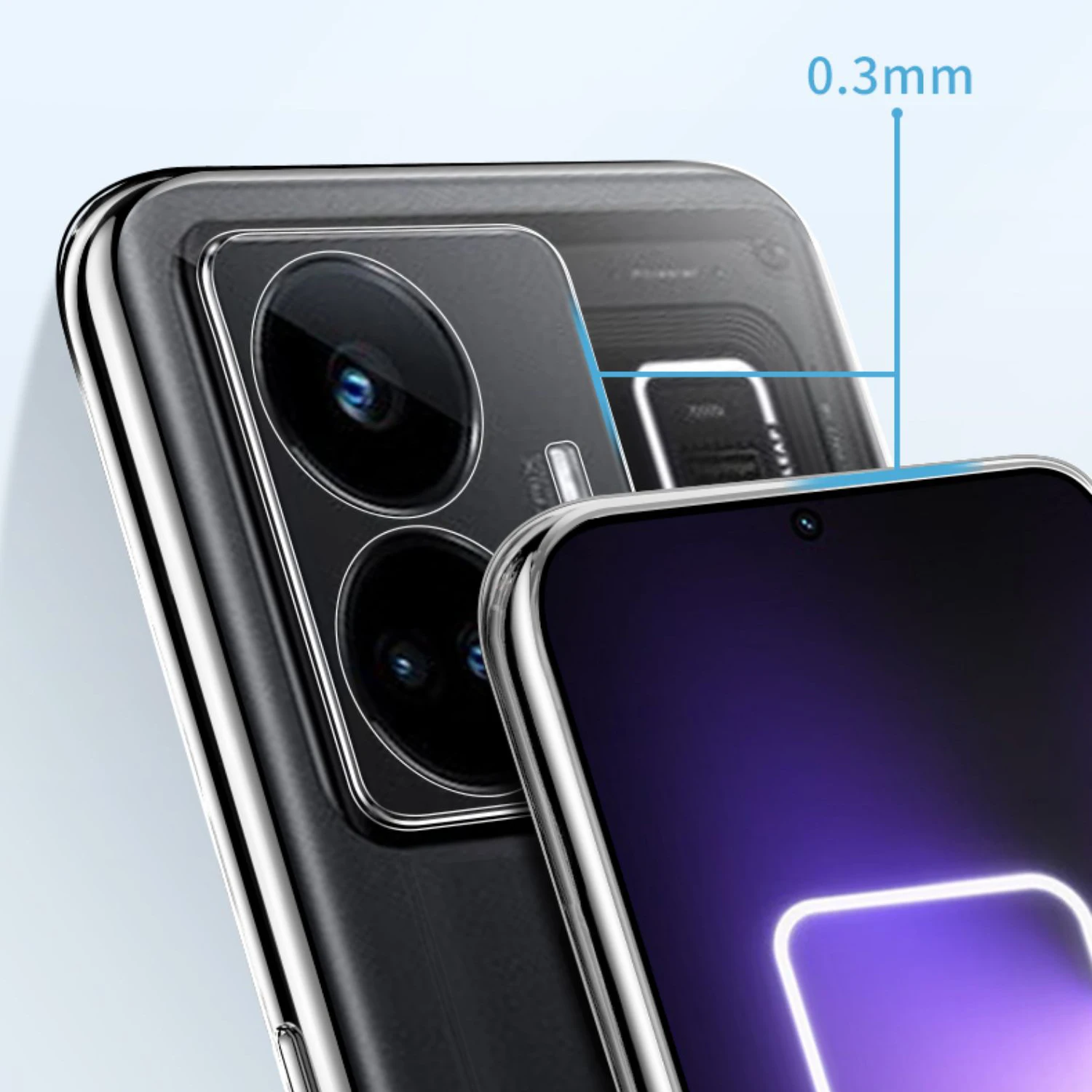 Soft Transparent Phone Case for OPPO Realme GT Neo5 Neo SE - Main Image