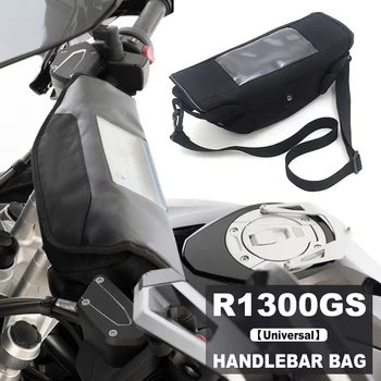 Per BMW R1300GS r 1300 gs R 1300 GS R1300 GS borsa universale per moto nera borsa impermeabile borsa per attrezzi anteriore accessori