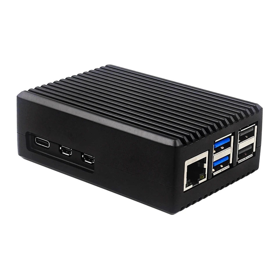 Aluminum Alloy Cooling Case for Raspberry Pi 5