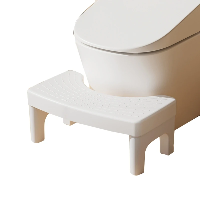 Non Slip Portable Squatting Pan Stool Height Adjustable Toilet Step Stool for Kids Increase Convenience & Stability Y55B