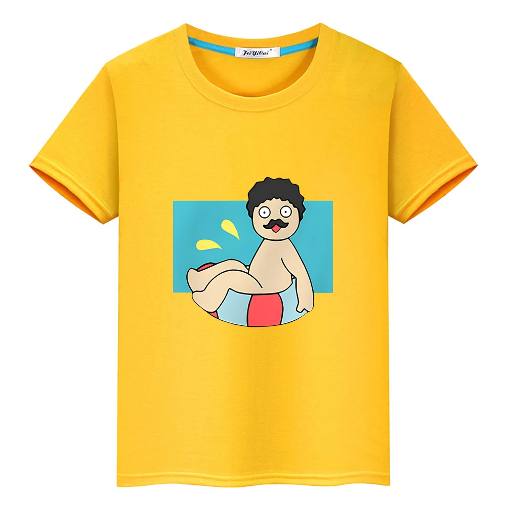 

Anime Wataten! An Angel Flew Down To Me T-shirt Beard Man Funny Cartoon Tee-shirt 100% Cotton Tees Short Sleeve Summer Tshirts