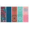 63*185cm Non-slip Yoga Mat Blanket Towel Gym Fitness Pilates Exercise Sports Travel Pattern Home Yoga Mat Cover Quick-drying 2