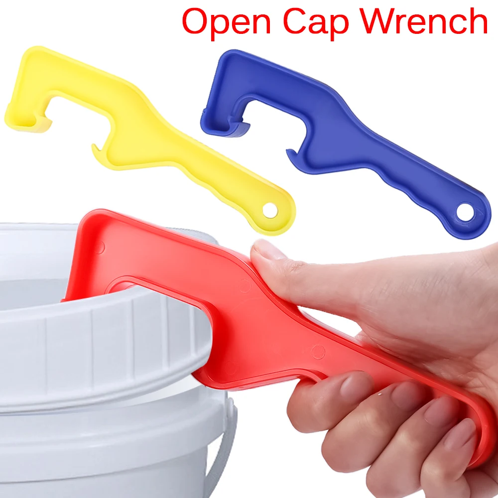 Description Picture 3 of itemManual Can Opener Labor Saving Household Plastic Opening Tool for Gallon Honey Bucket Pail Cap Paint Barrel Lid Removal Wrench