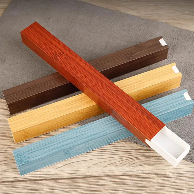 

20pcs Rectangle Paper Incense Tube Portable Imitation Grain Joss Sticks Drawer Storage Box Empty Container