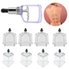 4 PCS Love-star Shape Plastic Vacuum Cupping Device Suction Cupping Massage Jars Cupping therapy set Cans for Vacuum Massage 1