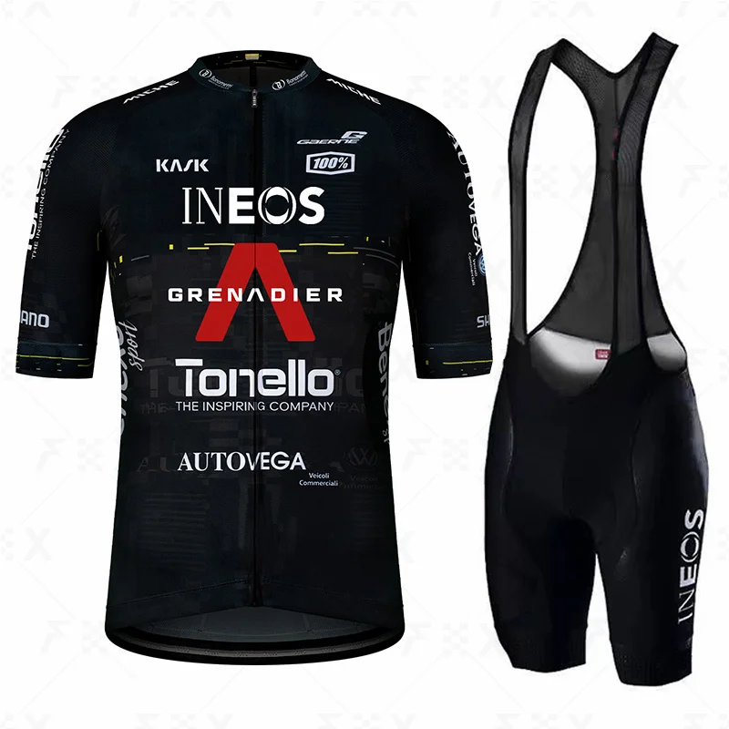 

Ineos Grenadier Colombia team Cycling Jersey Set Cycling Clothing Men Road Bike Set Bicycle Uniform MTB Maillot Ropa Ciclismo