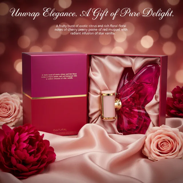 Parfum unisexe Arabe Papillon, Eau de Parfum Florale Fruitée, Parfum Délicat Longue Durée, Vaporisateur pour Femmes et Hommes 1