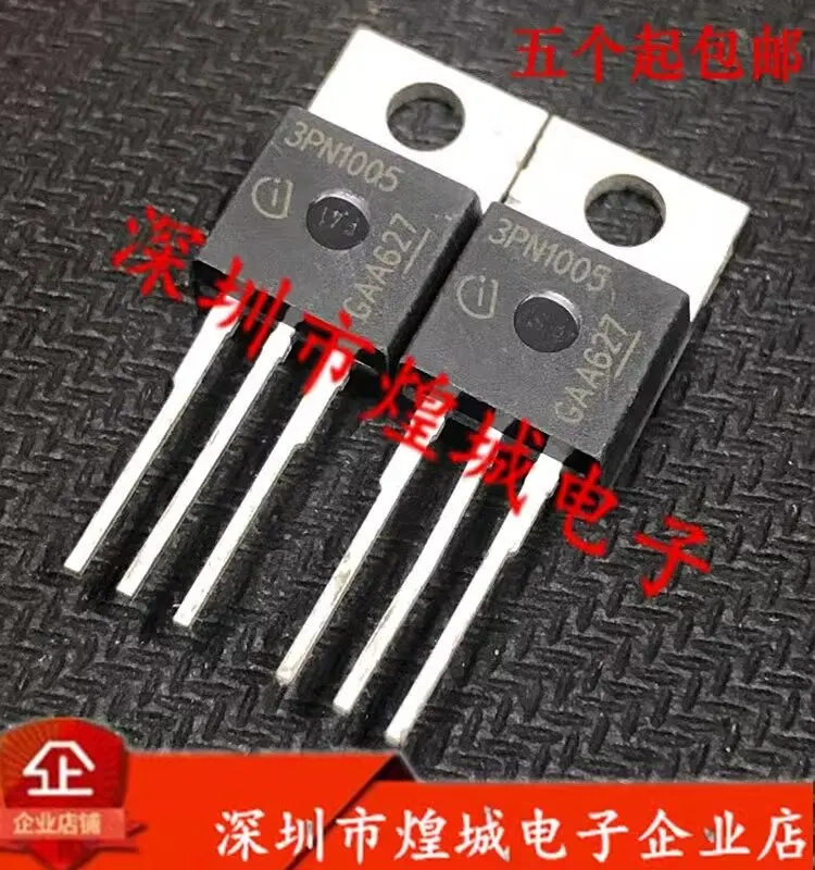 5PCS 3PN1005 IPP100N10S3-05 TO-220 100V 100A In stock, can be purchased directly from Shenzhen Huangcheng Electronics