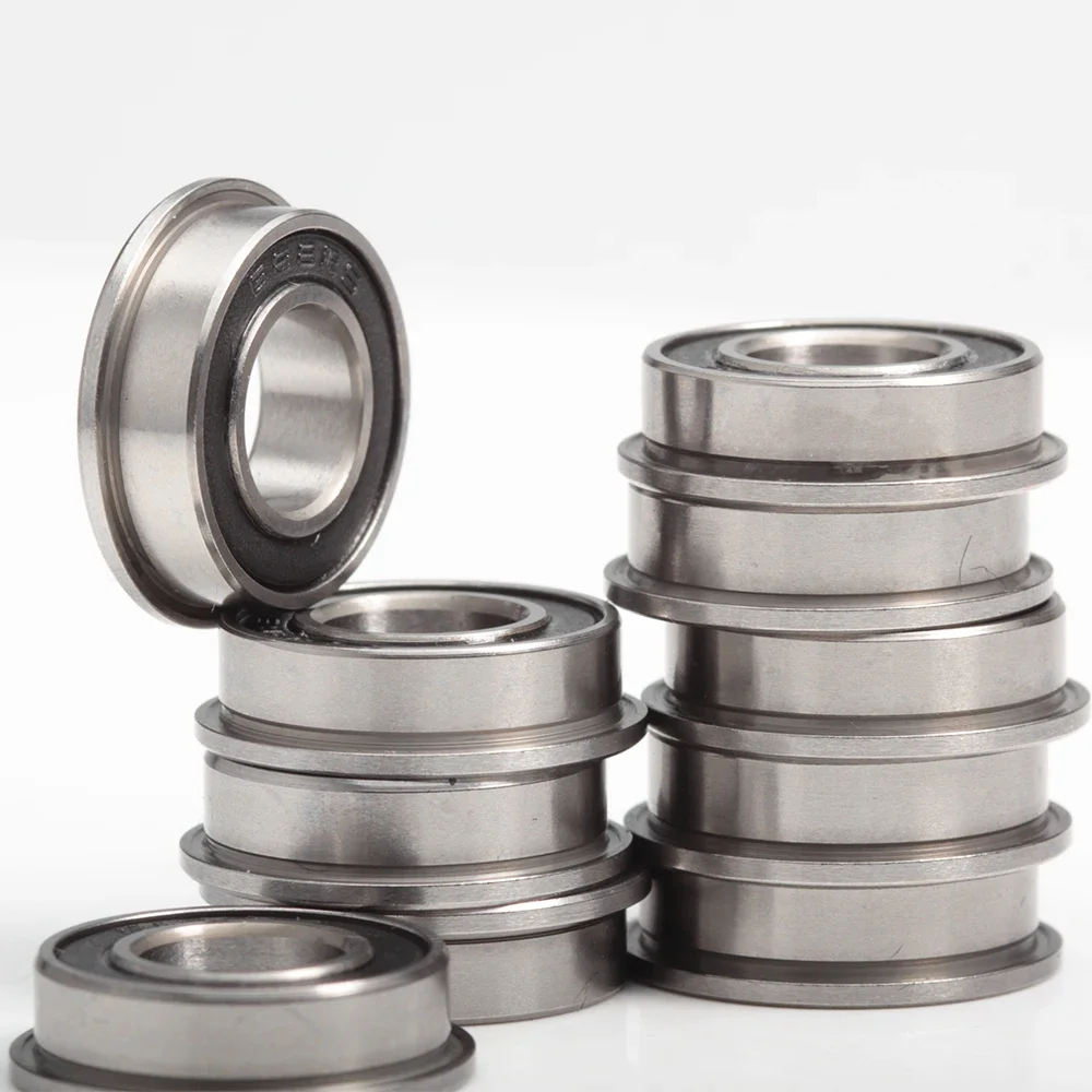 F688RS Bearing 8*16*5 mm ABEC-7 10 Pcs F688-2RS Flange Ball Bearings For VORON 0 Motion Use In A/B Drive Units Idlers XY Joint ball bearings