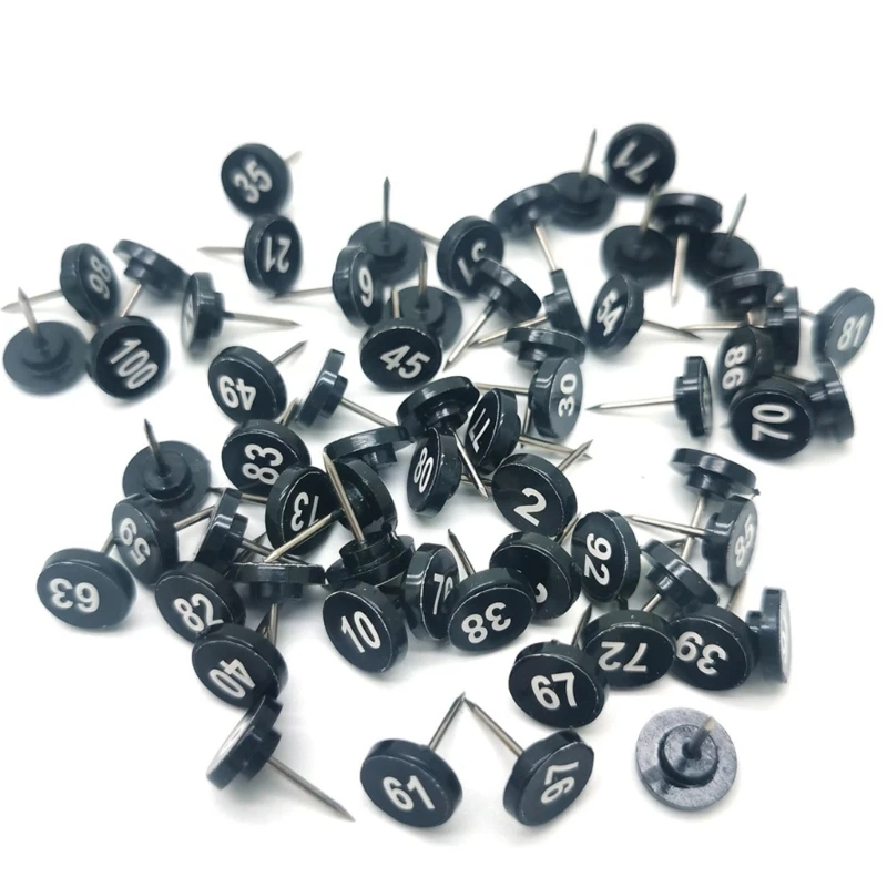 Numbered Push Pins For Maps
