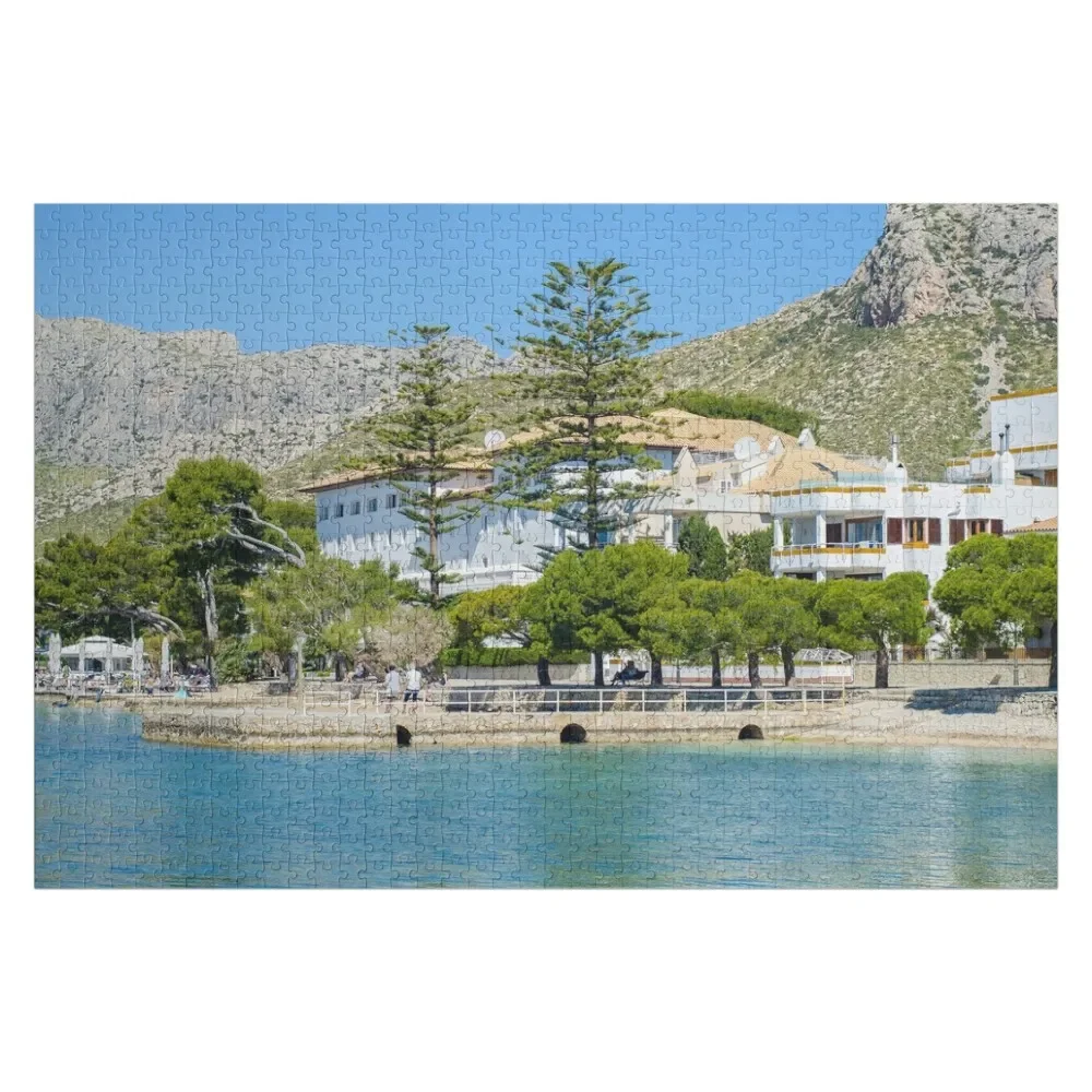 

Illa D'or Puerto Pollensa Jigsaw Puzzle Diorama Accessories Personalized Gift Custom With Photo Puzzle