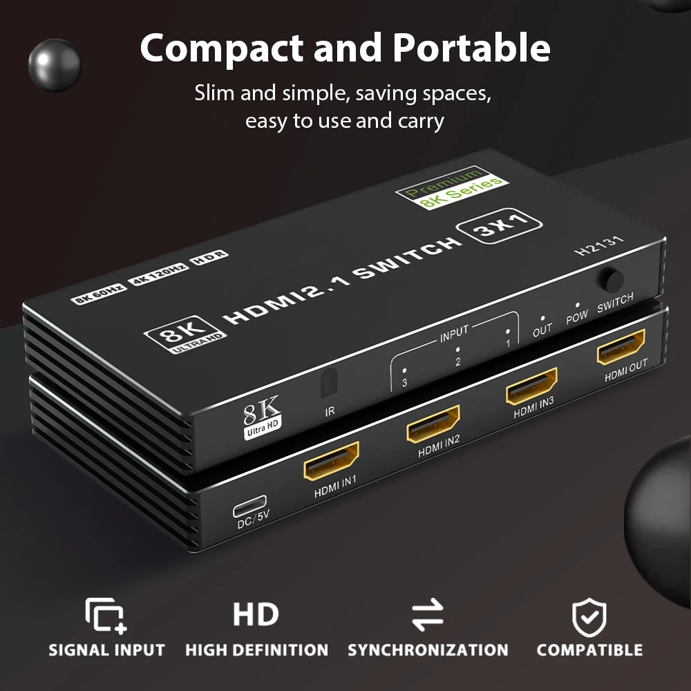 HDMI 2.1 ġ й, 120Hz 5 Ʈ HDMI 4K 120Hz й ó CEC 48gbps HDMI 2.1 ġ 8K  Dolby Vison 