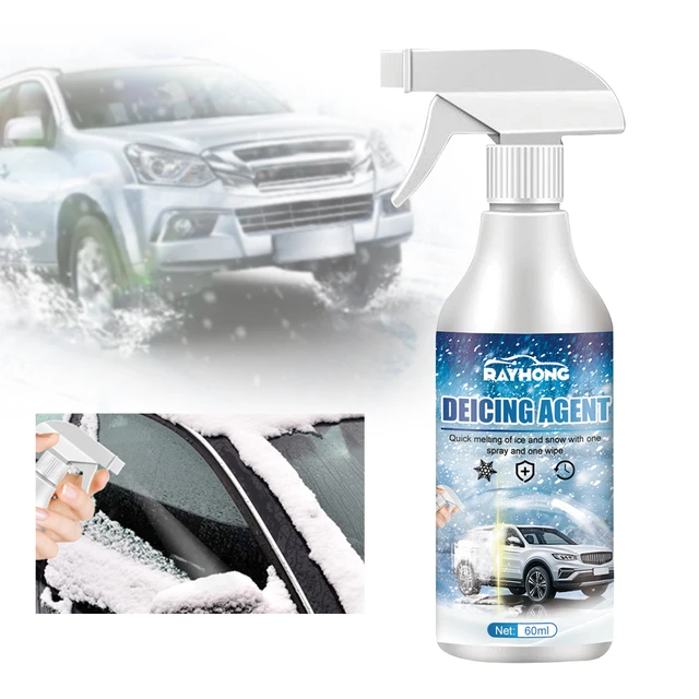 Snow Melting Spray 60ML Defrosting Anti Frost Spray Instantly Melts Ice  Windshield Spray Deicer for Car Windshield Window Mirror - AliExpress