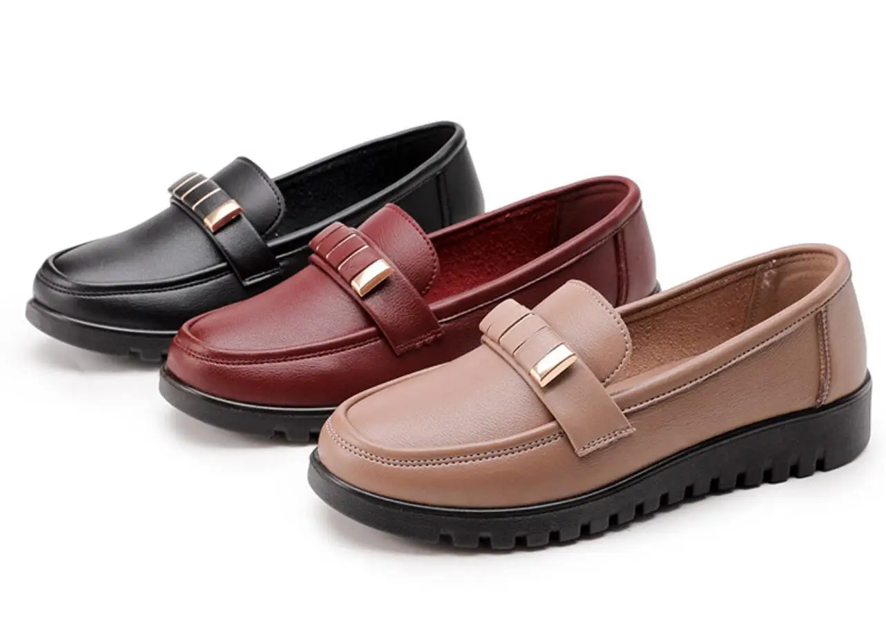 

Classic Sexy Ladies Single Shoes Bowtie Flats Patent Leather Loafers Women Round Toe Roll-Up Shoes Woman Bridesmaid Flats Shoes