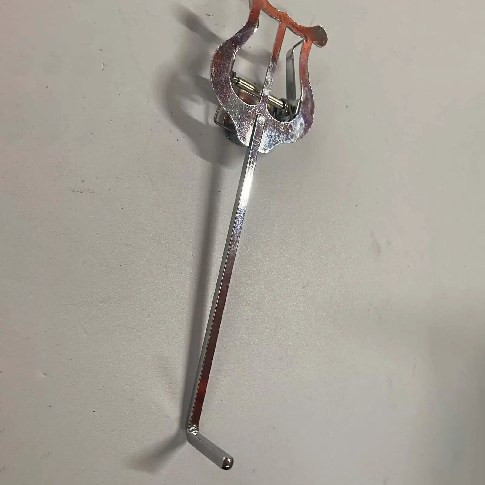 Trumpet Marching Lyre Metal Sheet Music Clip Lightweight for Instruments Cornet Marching Band BB Clarinets Music Stand Trumpet