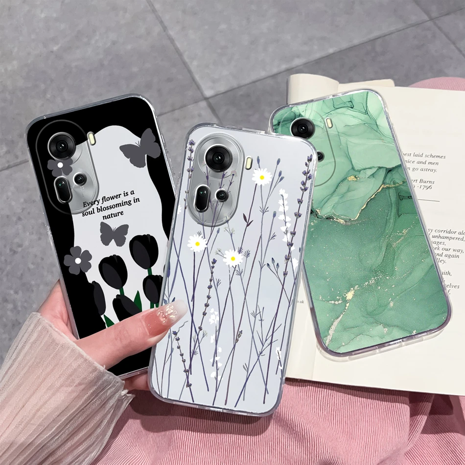Clear Protective Silicone Anti-Drop Phone Case