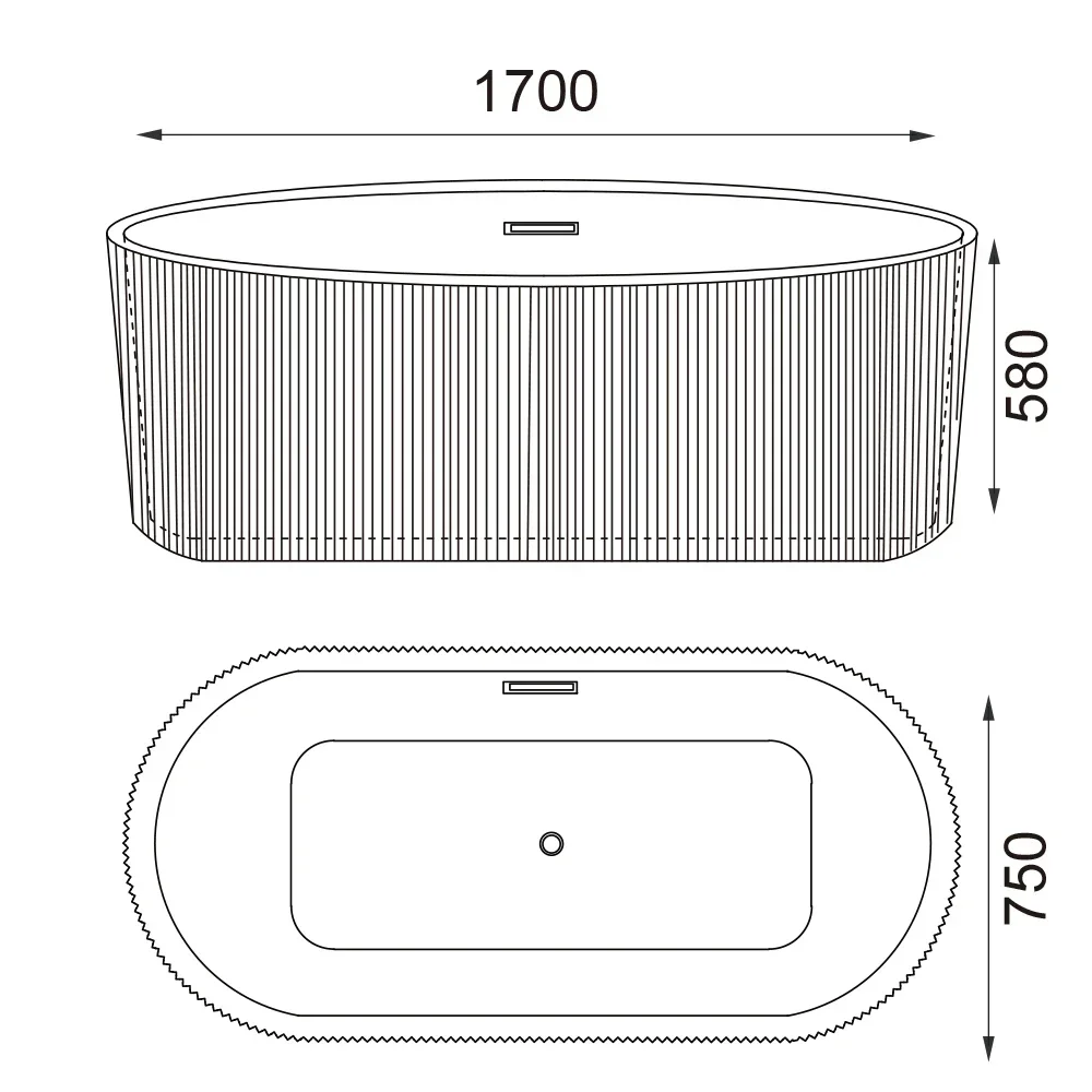 Acrylic Bathtub Modern Design Freestanding Bath Tub White Free Standing Alone Soaking Whirlpool Tubs 5
