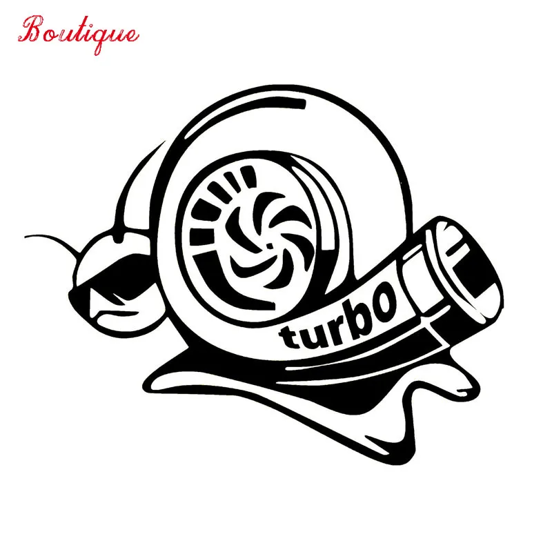 

17.8cm * 14.1cm vinyl fun car stickers, super snail black silver c personalized Decal interior and exterior decoration