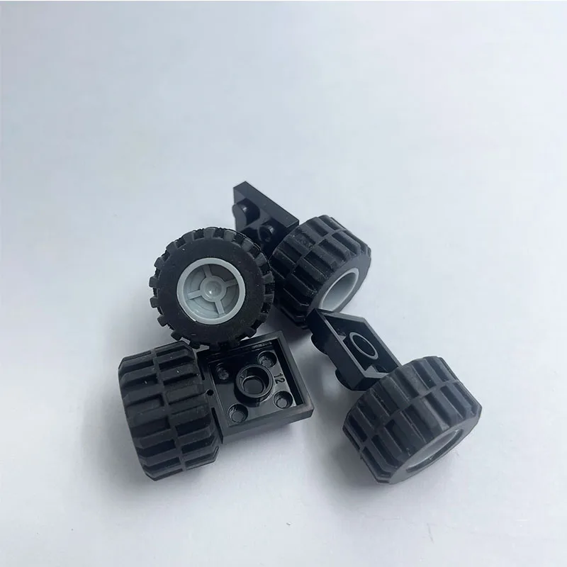 Wheel Car Tire 87697 6014 Vehicle Building Block MOC Toy Gift Play Decoration Boy City DIY Collection