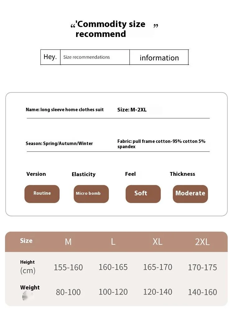 Spring and Pajamas Women's Pure Cotton Cute Long Sleeve Pants Student Loose Korean Edition Set Large Size Summer Autumn_voghion.com