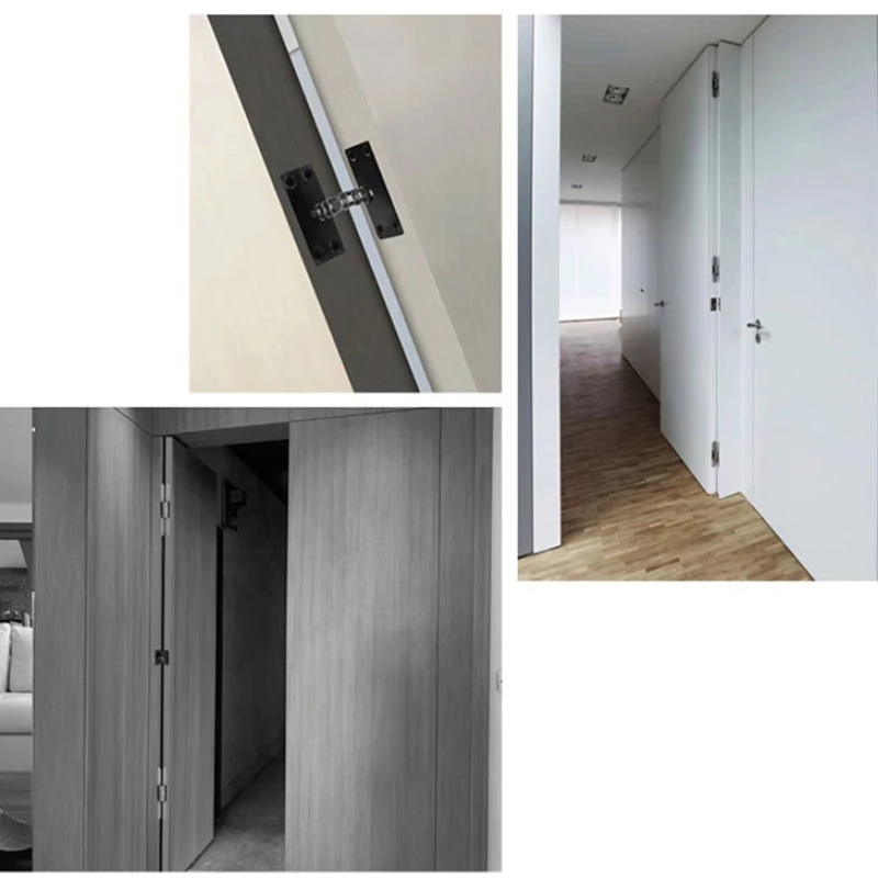 Invisible door closer hidden home door automatic closer hidden device spring adjustable hinge hardware