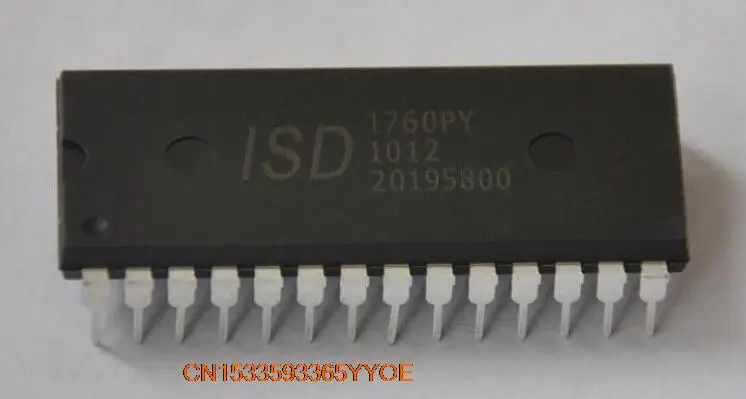 

100%New Free shipping ISD1760PY ISD1760 1760PY DIP28