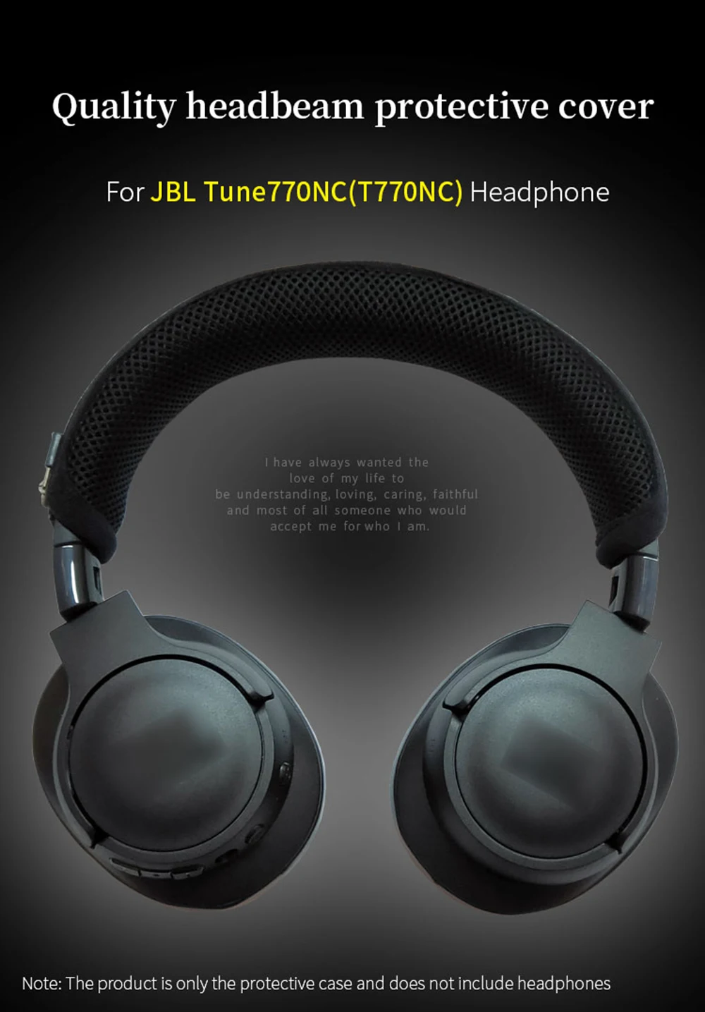 Quality Headphone Head Beam Cover for JBL TUNE770NC Headphone Protective Case T770NC Headset Headbeam Protector Sleeve