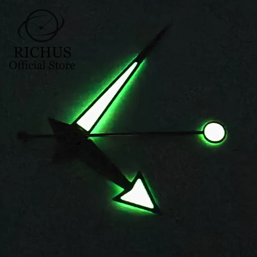 Green Luminous Watch Hands - RICHUS Premium Series