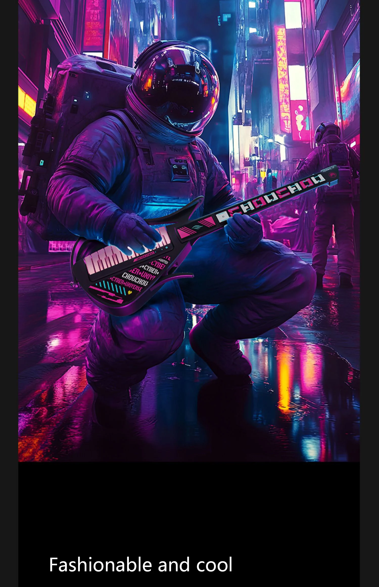 Enya Cyber G X Jay Chou Co-branded Cyber Electronic String-free Automatic Guitar Pick Keyboard