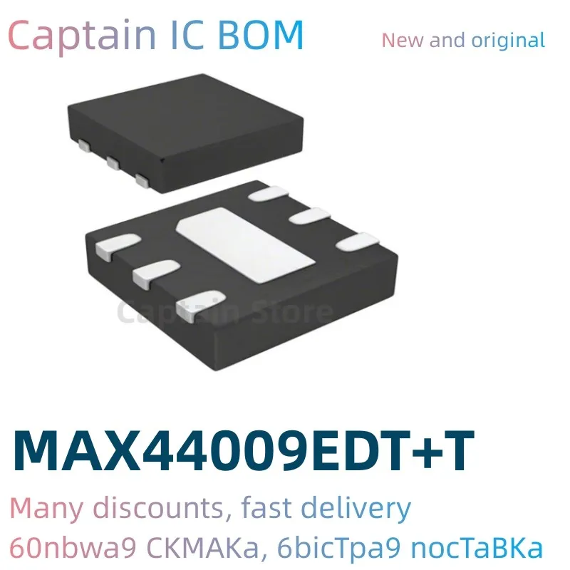 

5 шт. MAX44009EDT + T MAX MAX44 MAX44009 MAX44009ED MAX44009EDT 100% новая Оригинальная интегральная схема QFN6