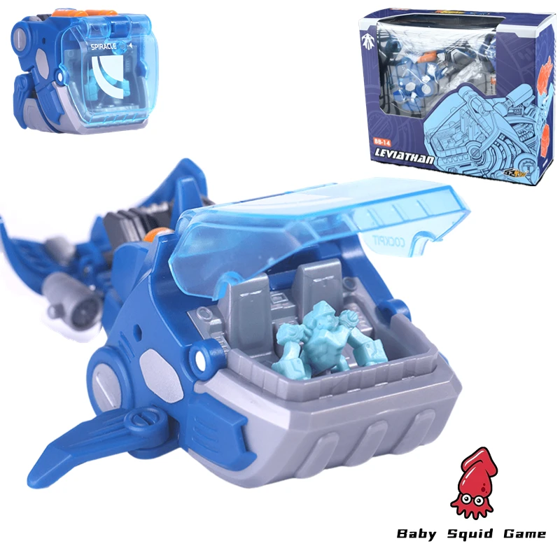 

Original Stock 52TOYS Beastbox BB14 Leviathan Small Proportion Transformation Toy Action Figure Model Toy Collection Hobby Gift